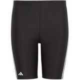 Adidas classic 3-stripes lange zwembroek in de kleur zwart.