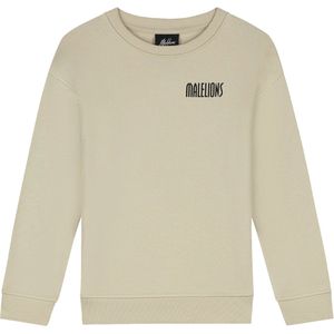 Malelions - Kids Hollywood Map - Sweater - Beige
