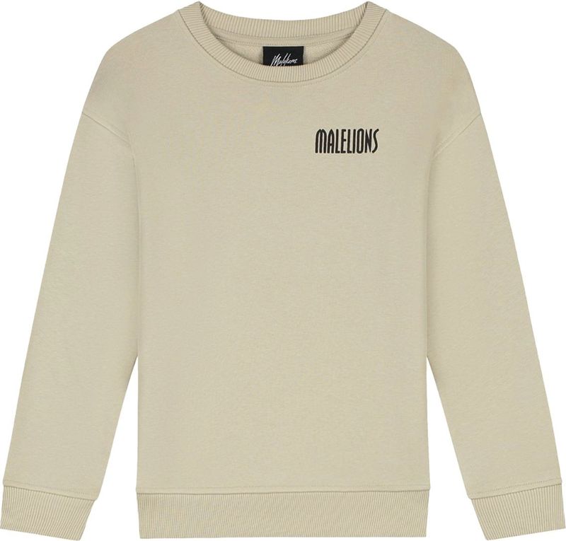 Malelions - Kids Hollywood Map - Sweater - Beige