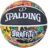 Spalding rainbow graffiti in de kleur diverse kleuren.