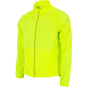 Stanno functionals running jacket in de kleur geel.
