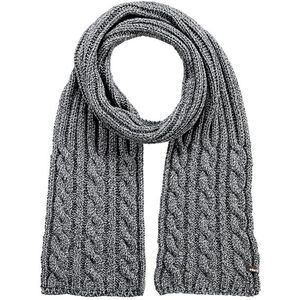 Barts sjawl twist in de kleur grijs.