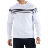 Sjeng sports ivano sweater in de kleur wit.