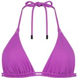 Beachlife wired bikinitop in de kleur paars.