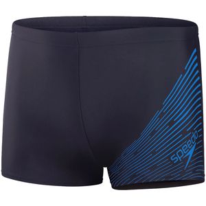 Speedo eco medley logo zwemboxer in de kleur marine.