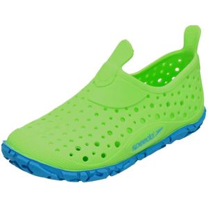 Speedo jelly waterschoenen in de kleur groen.