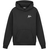 Malelions sport logo hoodie in de kleur zwart.