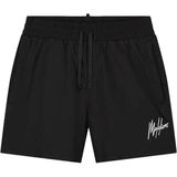 Malelions crinkle boardshort in de kleur zwart.