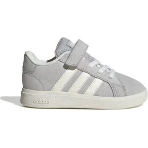 Adidas Grand Court 2.0 Babyschoenen - Wit - Synthetisch Leer - Klittenbandsluiting