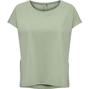 Only play aubree loose fit t-shirt in de kleur groen.