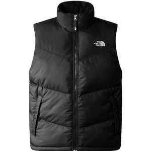 The north face saikuru bodywarmer in de kleur zwart.