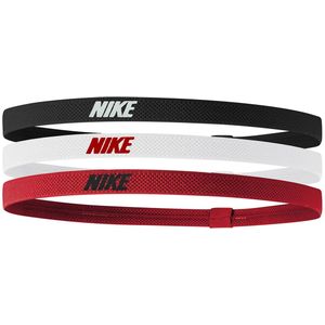 Nike elastic headbands 2.0 in de kleur zwart.