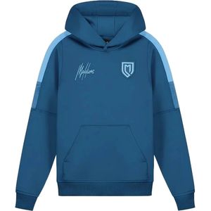 Malelions sport transfer hoodie in de kleur marine.