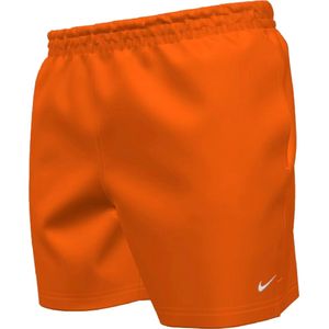 Nike 5" volley short in de kleur oranje.