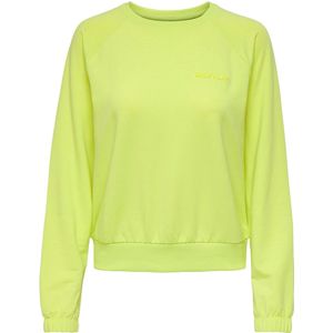 Only Play - Frei Logo O-Neck Sweater - Lime