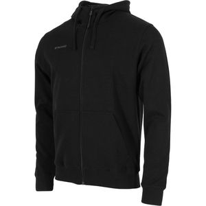 Stanno base hooded full zip sweat top in de kleur zwart.