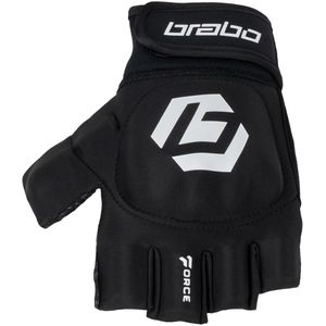 Brabo brabo force player glove black in de kleur zwart.