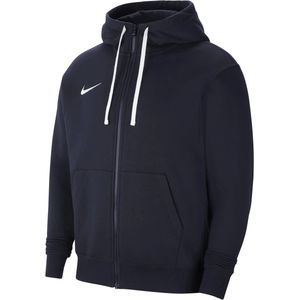 Nike park fleece full-zip hoodie in de kleur blauw.