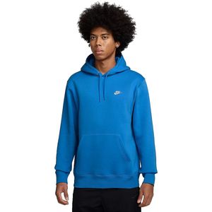 Nike - Hoodie Club - Blauw - Katoen