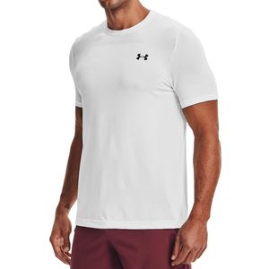 Under armour seamless wave t-shirt in de kleur wit.