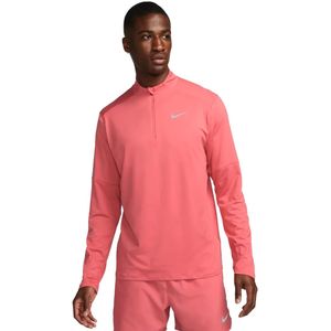 Nike dri-fit element 1/4-zip top in de kleur roze.