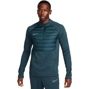 Nike therma-fit academy winter warrior top in de kleur groen.