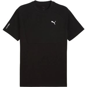 Puma pumatech tee in de kleur zwart.