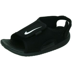 Nike sunray adjust 5 peuter sandalen in de kleur zwart.