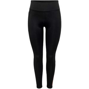 Only play jam sweet 1 high waist train legging in de kleur zwart.