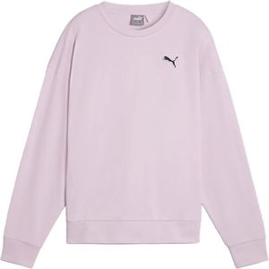Puma better essentials crewneck sweater in de kleur roze.