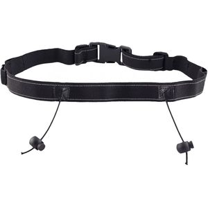 Rucanor race no. Belt in de kleur zwart.