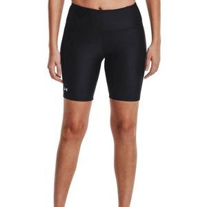 Under armour heatgear bikershort in de kleur zwart.