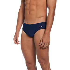 Nike solid brief in de kleur marine.
