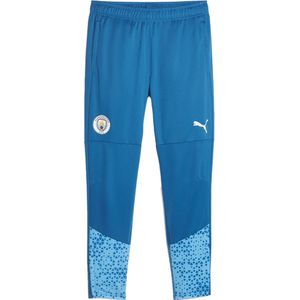 Manchester city fc mcfc training pants in de kleur blauw.