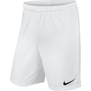 Nike park ii knit short in de kleur wit.