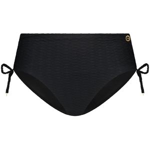 Ten cate midi bow bikinibroekje in de kleur zwart.