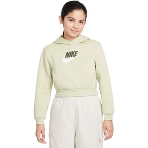 Nike sportswear club fleece in de kleur groen.