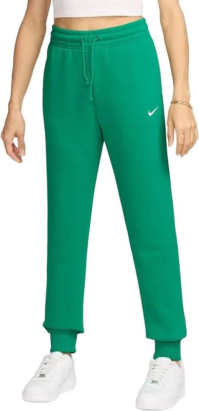 Nike - Sportswear Phoenix - Joggingbroek - Groen - 80% Katoen/20% Polyester