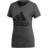 Adidas must haves winners t-shirt in de kleur zwart.
