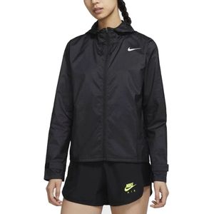 Nike essential windrunner jack in de kleur zwart.