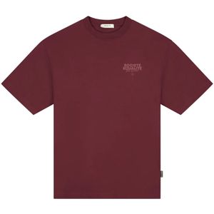 Equalitã© societã© 2.0 oversized t-shirt in de kleur rood.