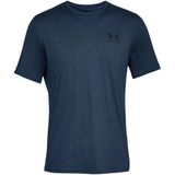 Under armour sportstyle left chest t-shirt in de kleur blauw.