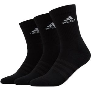 Adidas gevoerde sokken 3 paar in de kleur zwart.