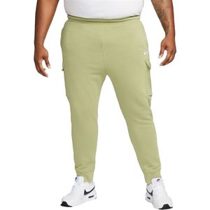 Nike sportswear club fleece cargo joggingbroek in de kleur groen.