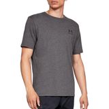 Under armour sportstyle left chest t-shirt in de kleur grijs.