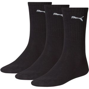 Puma 3-pack sportsokken in de kleur zwart.