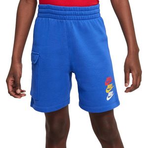 Nike sportswear cargo fleece short in de kleur blauw.