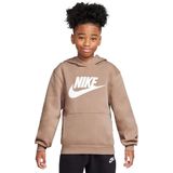 Nike - Sportswear Club Fleece Hoodie - Lichtbruin - Junior