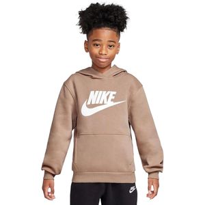 Nike - Sportswear Club Fleece Hoodie - Lichtbruin - Junior