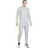 Nike dri-fit academy global trainingspak in de kleur grijs.